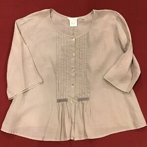 Kleen 100% Ramie Blouse Medium
